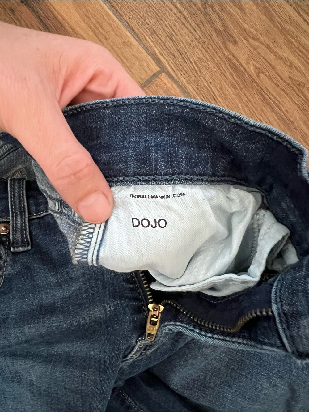 7 For All Mankind Dojo Flare Jeans - Picture 5 of 7